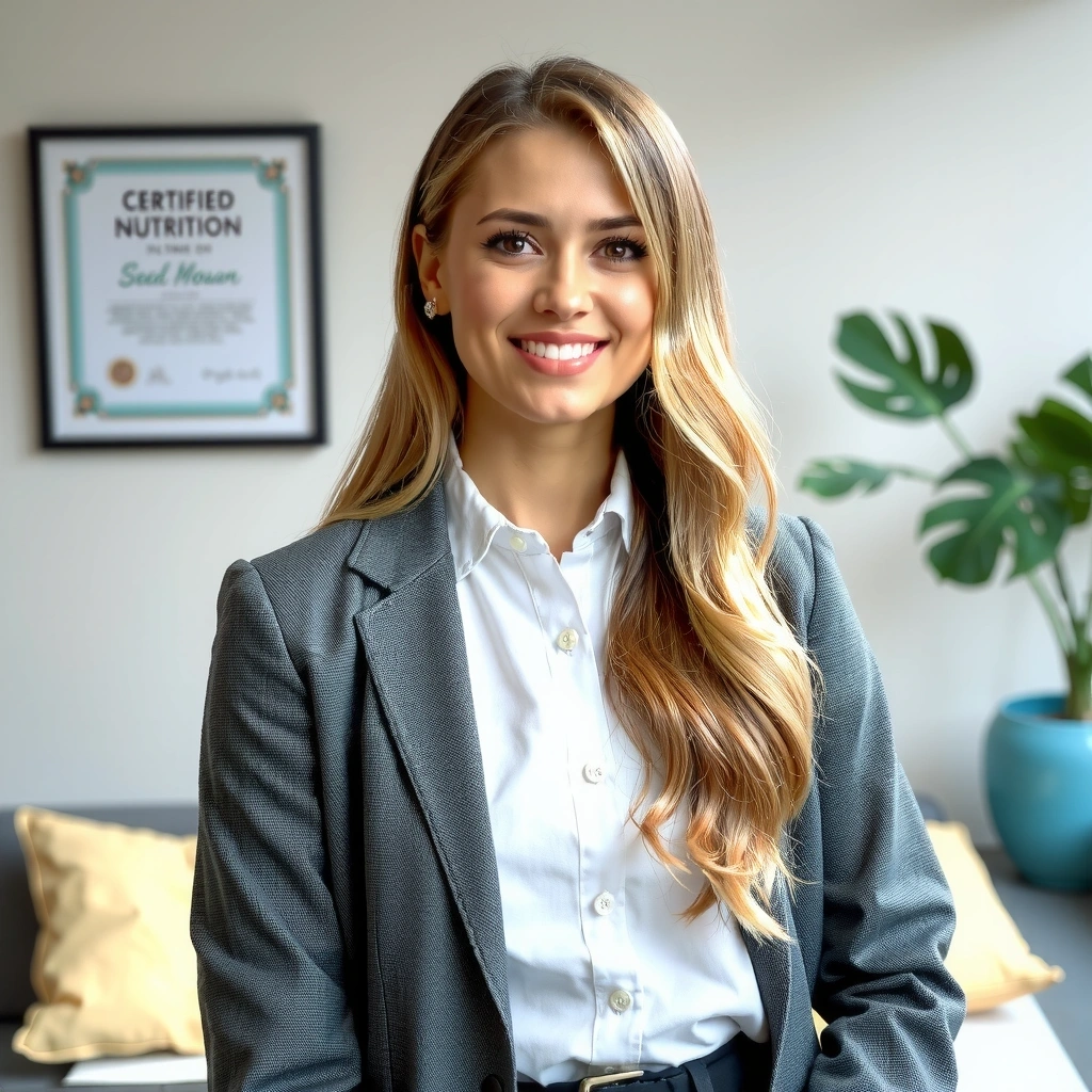 Portrait professionnel nutritionniste expert